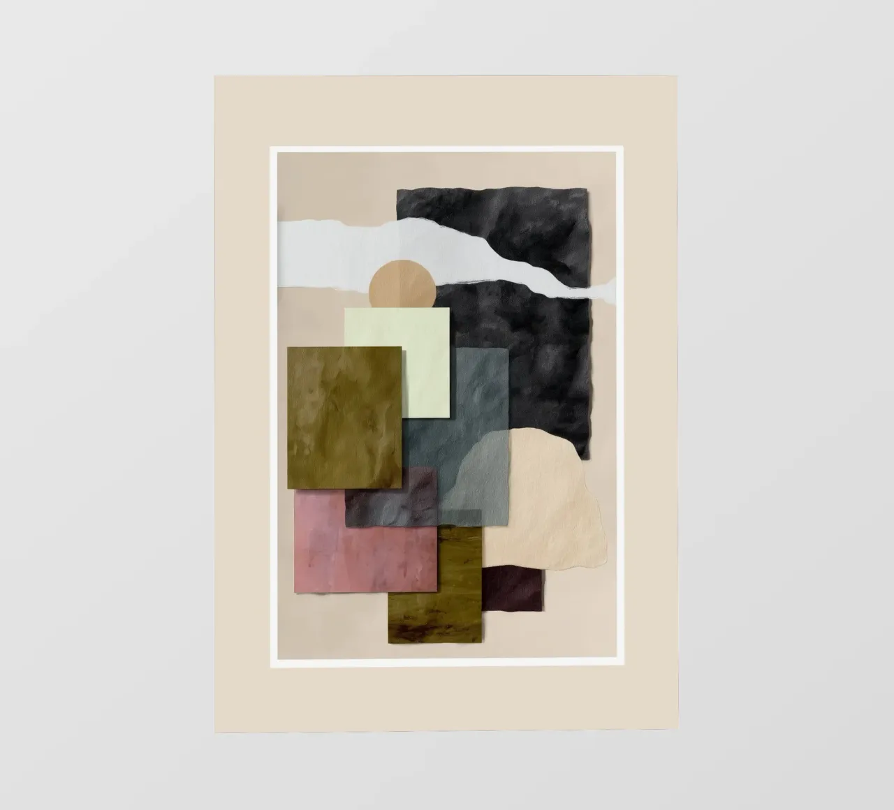 Soft Geometry II telo in pvc da cityart