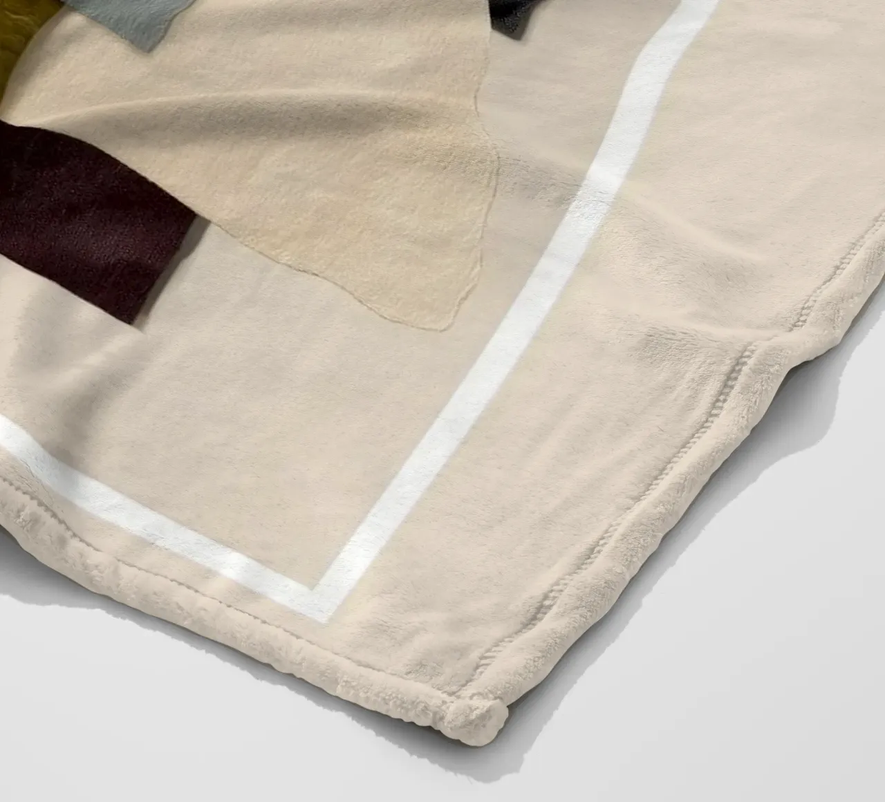Soft Geometry II coperta in pile da cityart