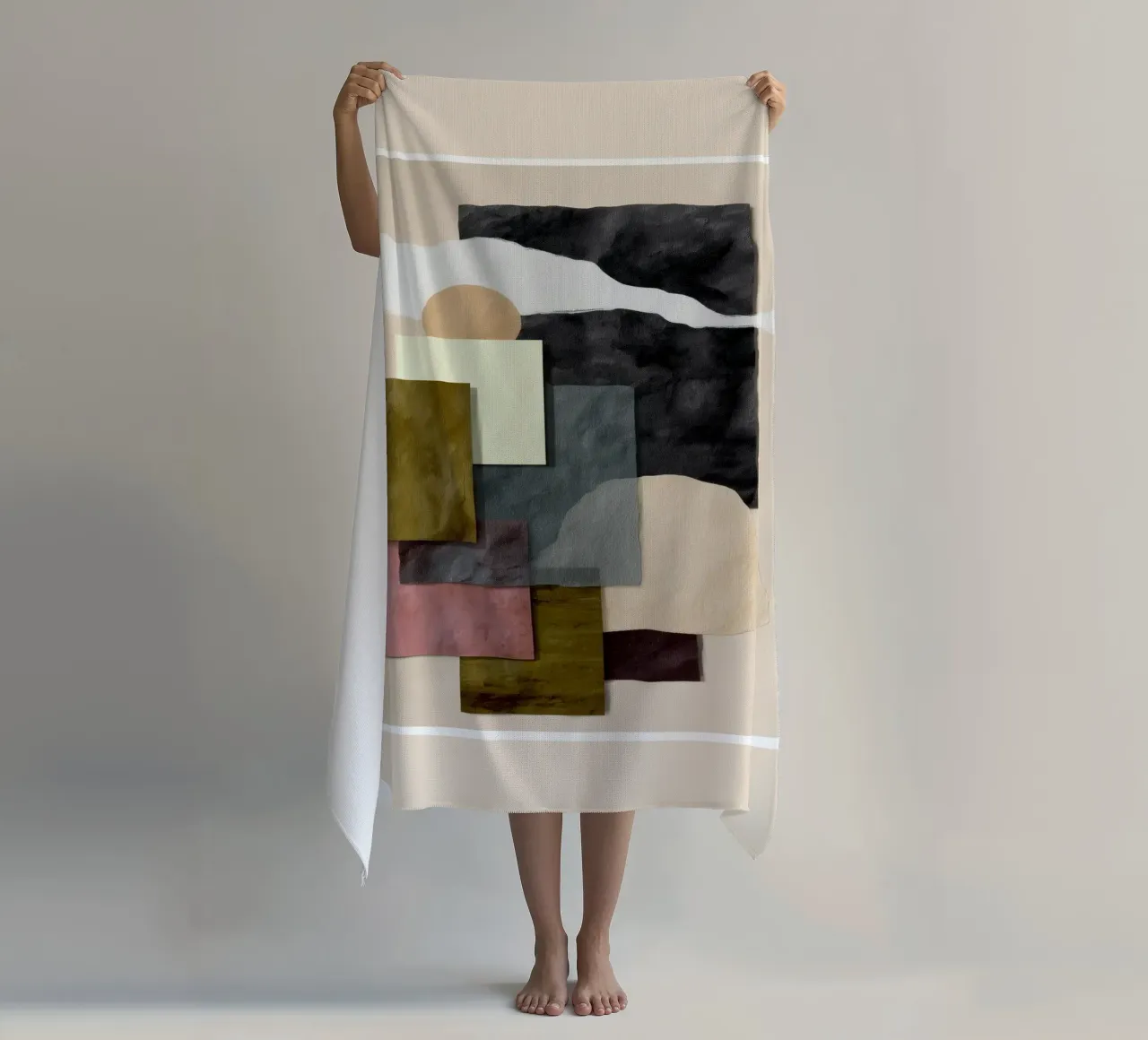 Soft Geometry II telo mare da cityart