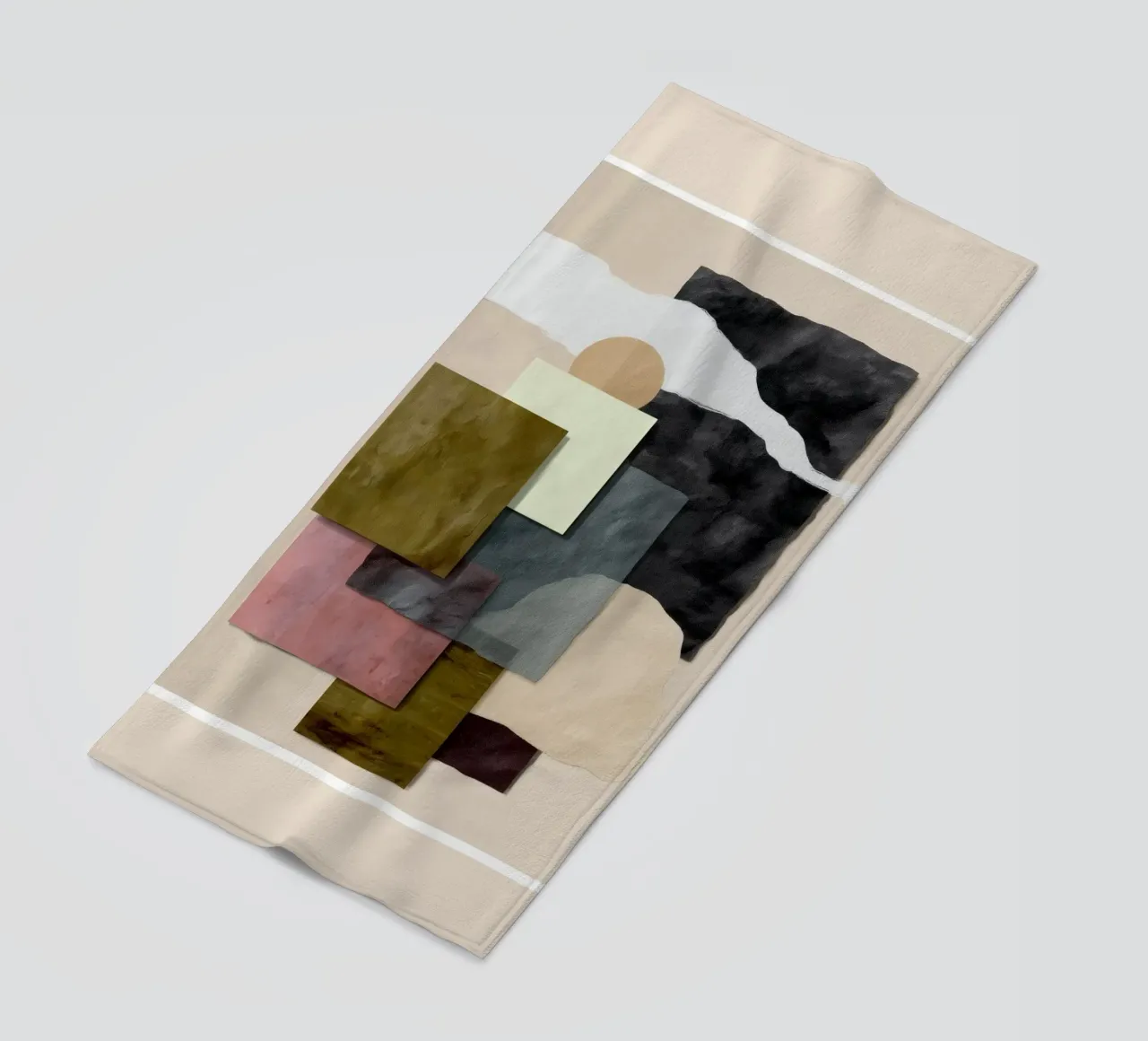 Soft Geometry II telo mare da cityart