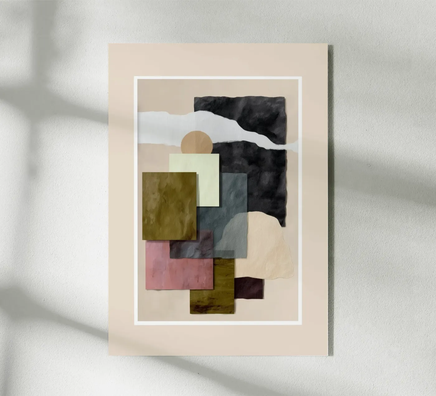 Soft Geometry II Acryl-Glas von cityart