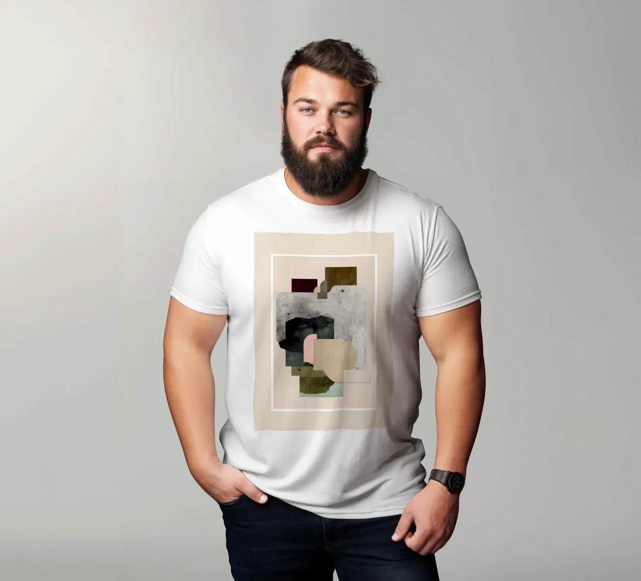 Soft Geometry III t-shirt da cityart