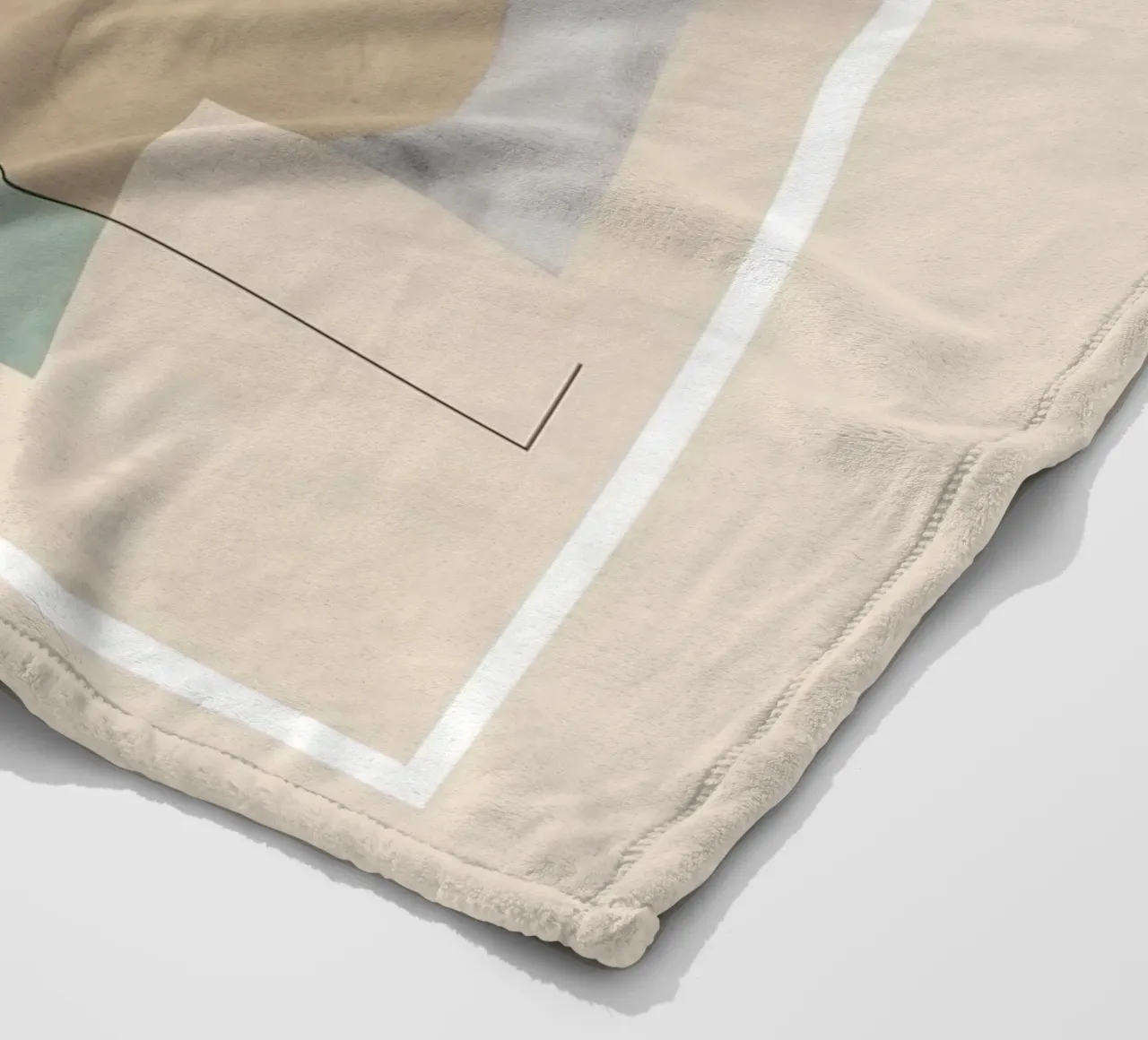 Soft Geometry III coperta in pile da cityart