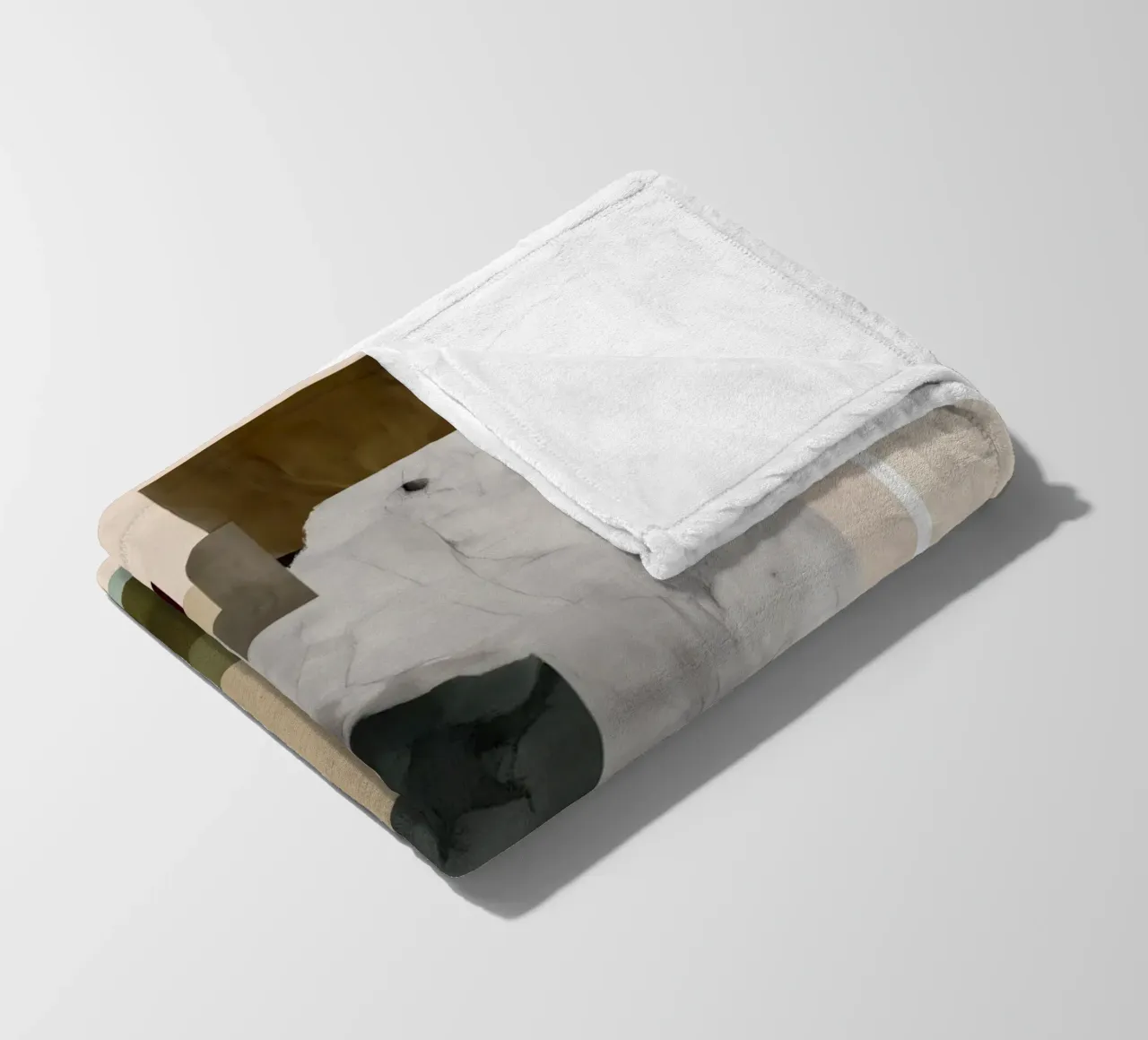 Soft Geometry III coperta in pile da cityart