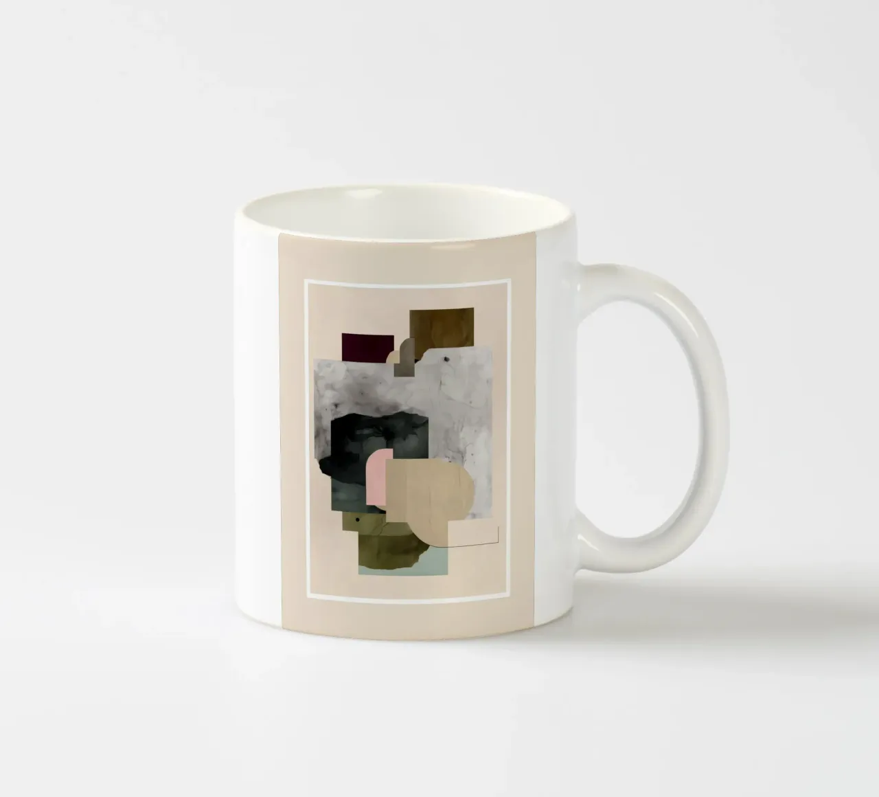 Soft Geometry III tazza in ceramica da cityart