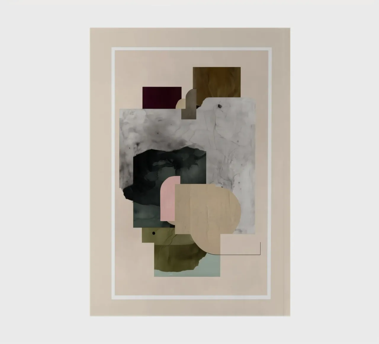 Soft Geometry III notebook by cityart