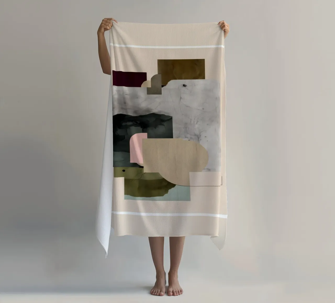 Soft Geometry III telo mare da cityart