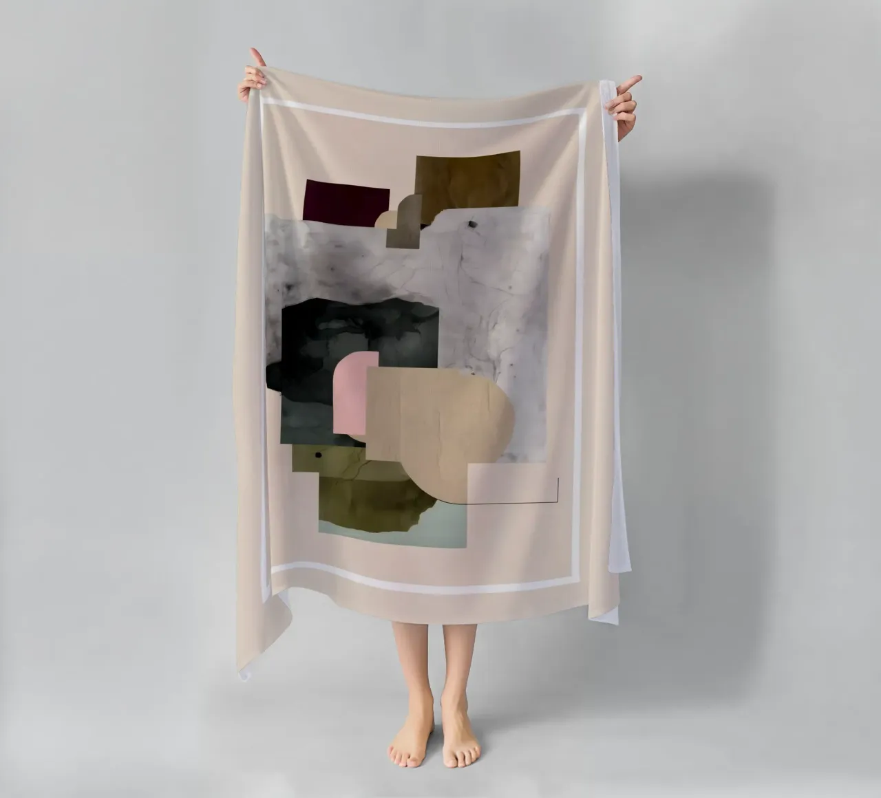 Soft Geometry III telo mare da cityart