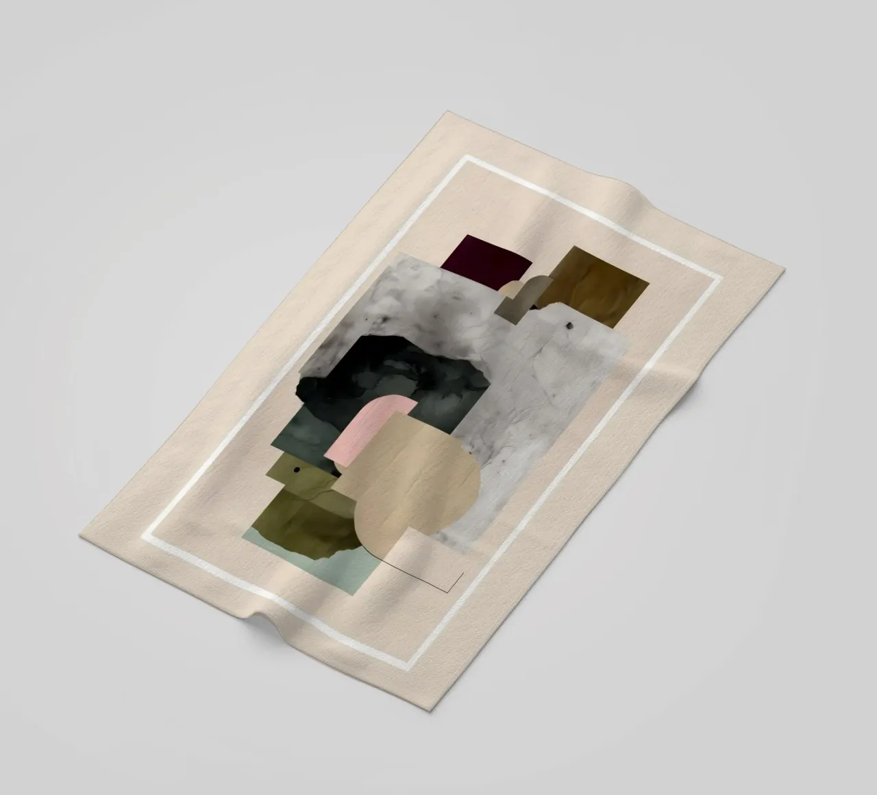 Soft Geometry III telo mare da cityart