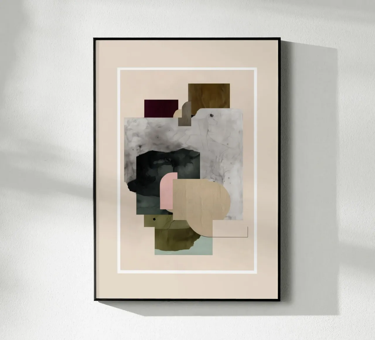 Soft Geometry III acryl van cityart