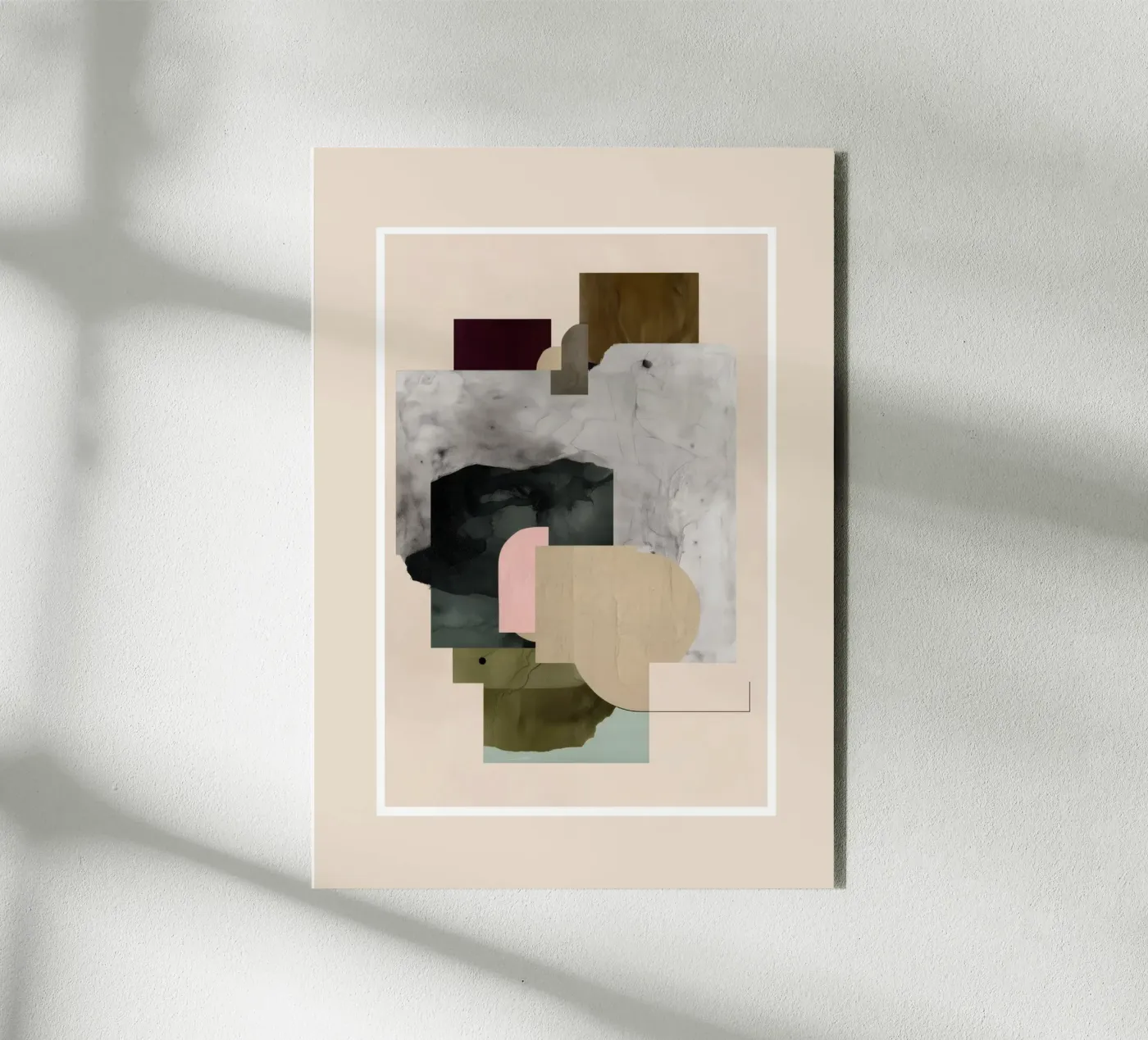 Soft Geometry III pannello forex da cityart