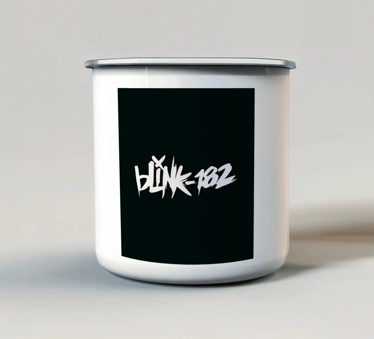 Arte dei Blink 182 tazza in smalto da music soul