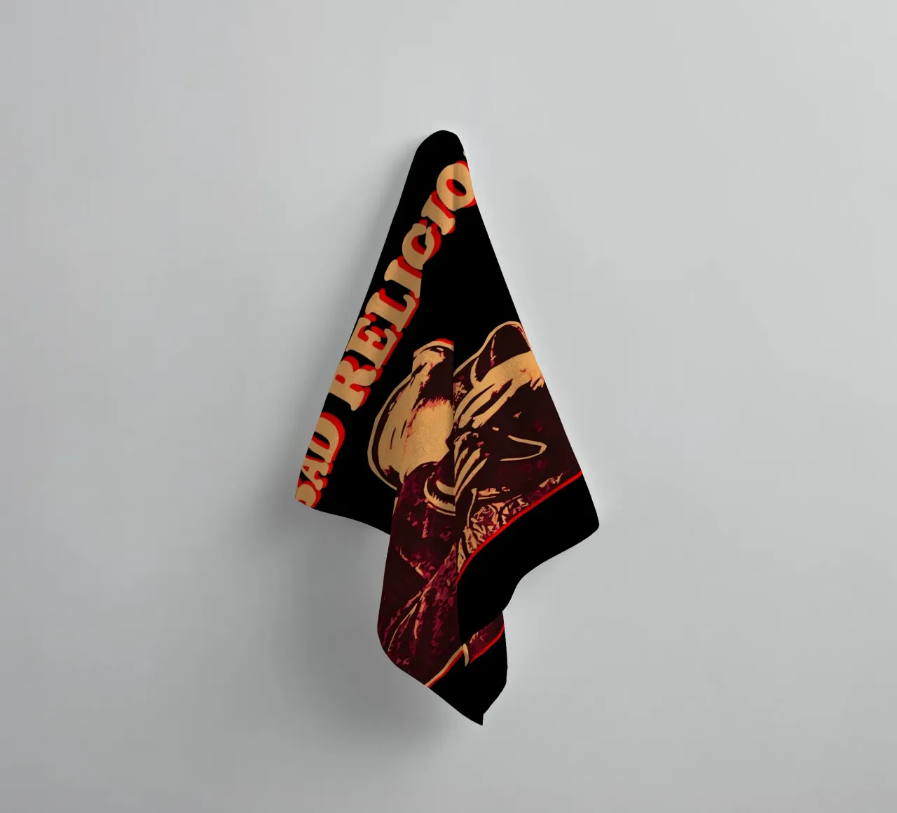 Bad Religion groupe musique Art Print serviette de bain de music soul