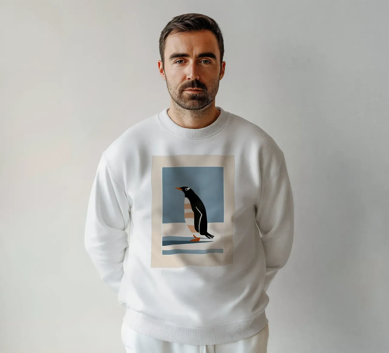 Penguin on Ice felpa da cityart