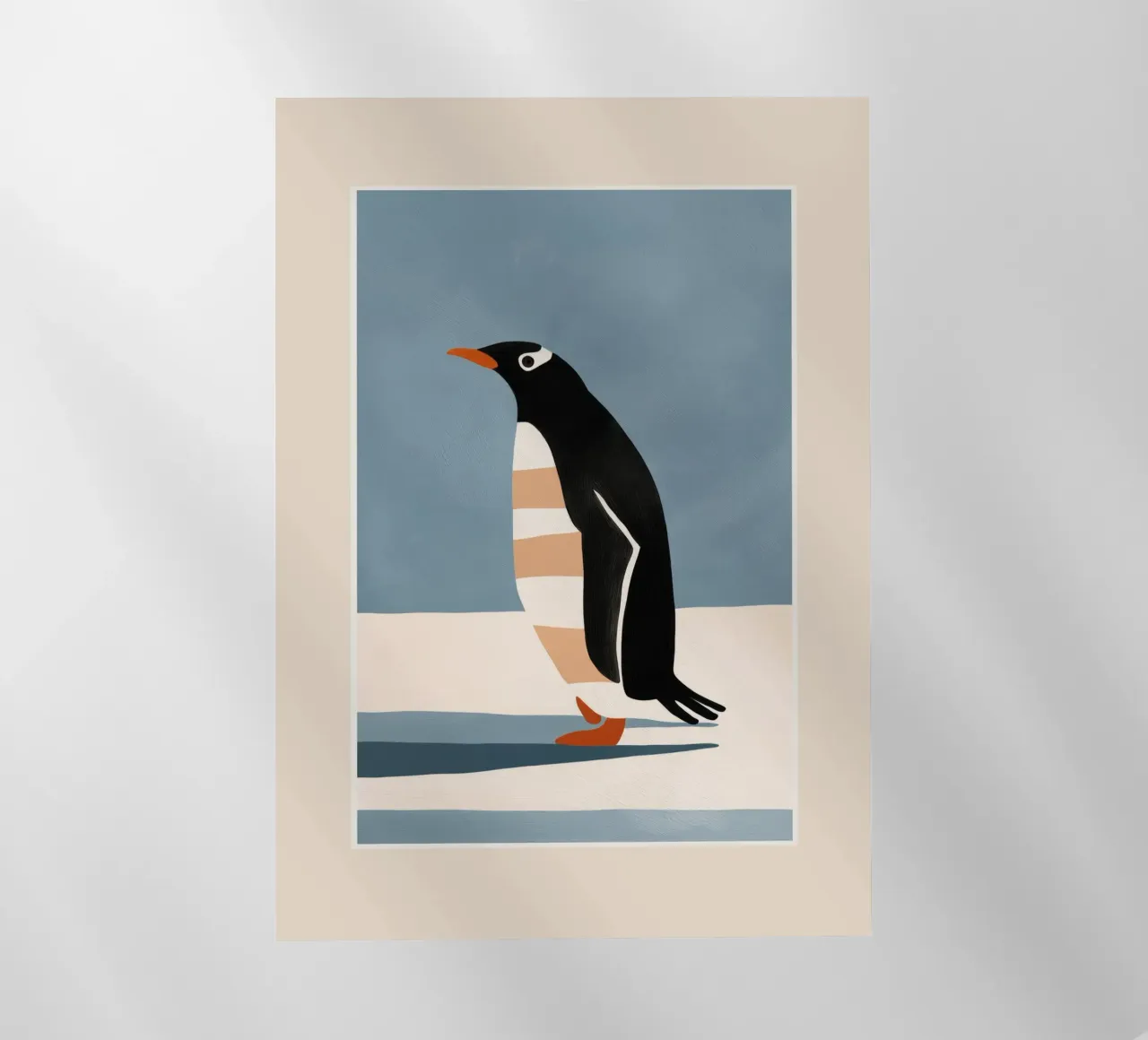Penguin on Ice pellicola backlit da cityart