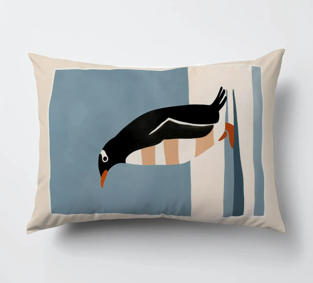 Penguin on Ice cuscino da cityart