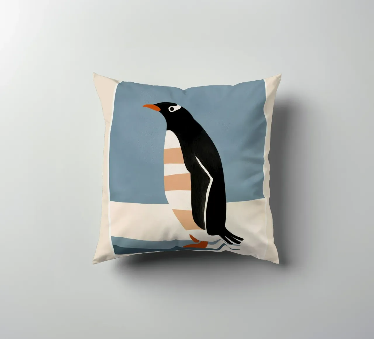 Penguin on Ice cuscino da cityart