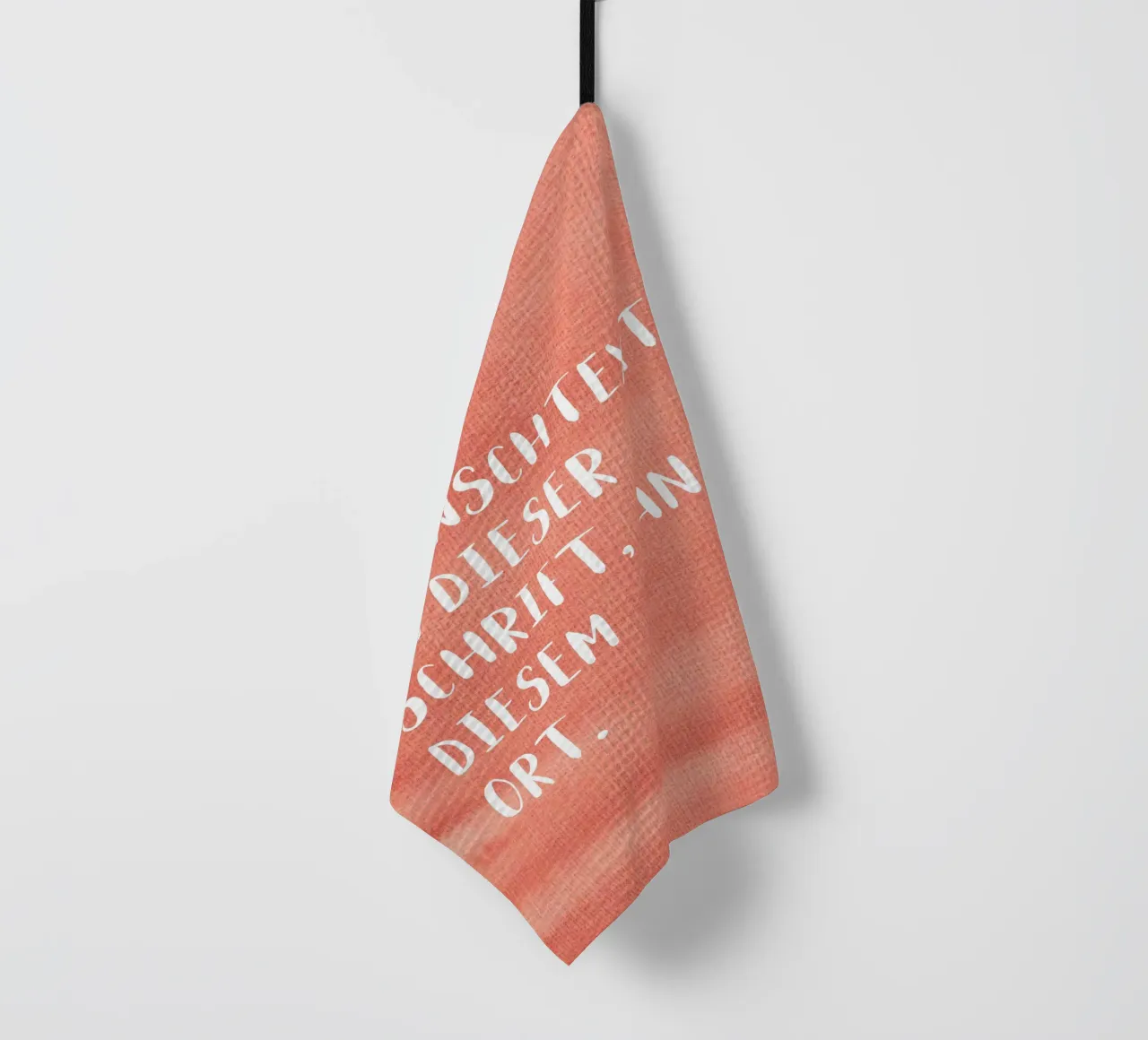 Wunschtext auf Wasserfarbe canovaccio da cucina da WORTSPIEL