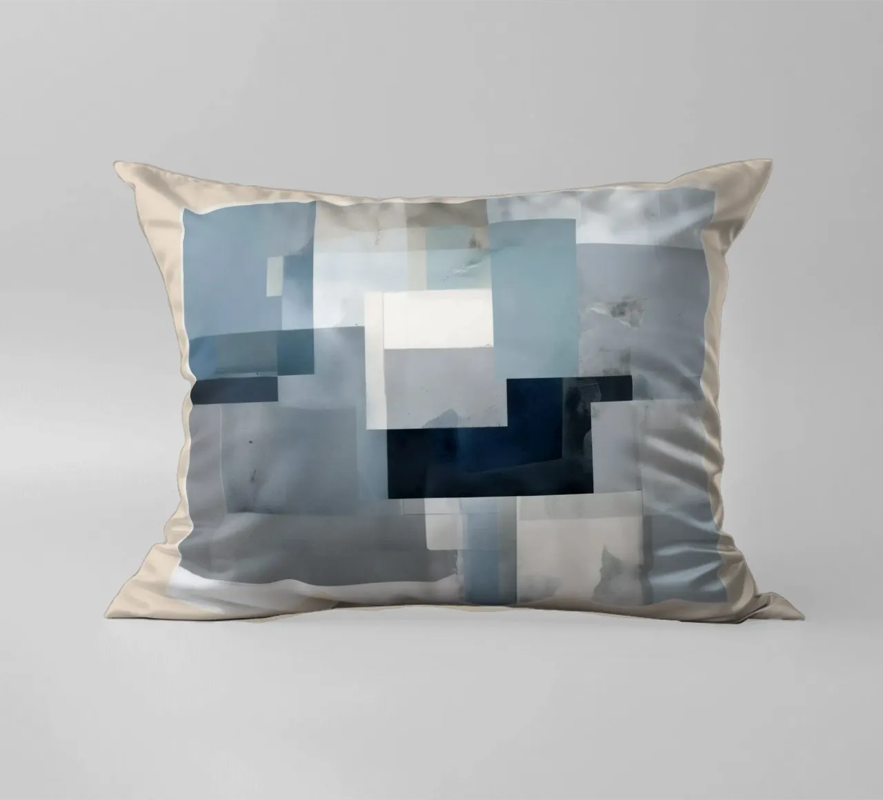 Soft Blue Forms I cuscino da cityart
