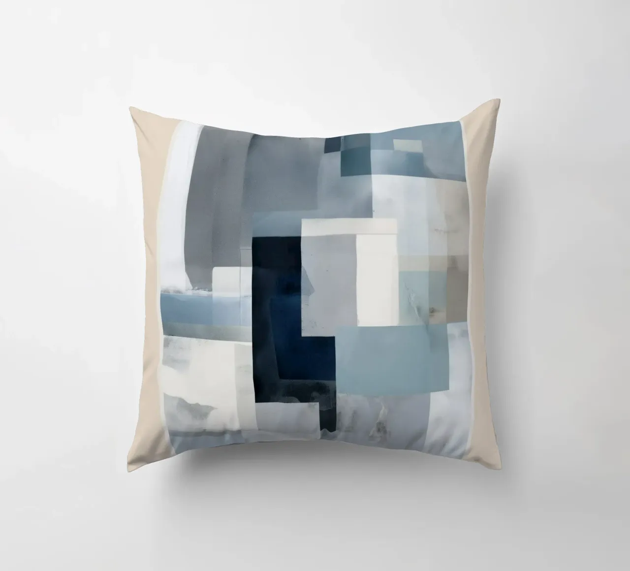 Soft Blue Forms I cuscino da cityart