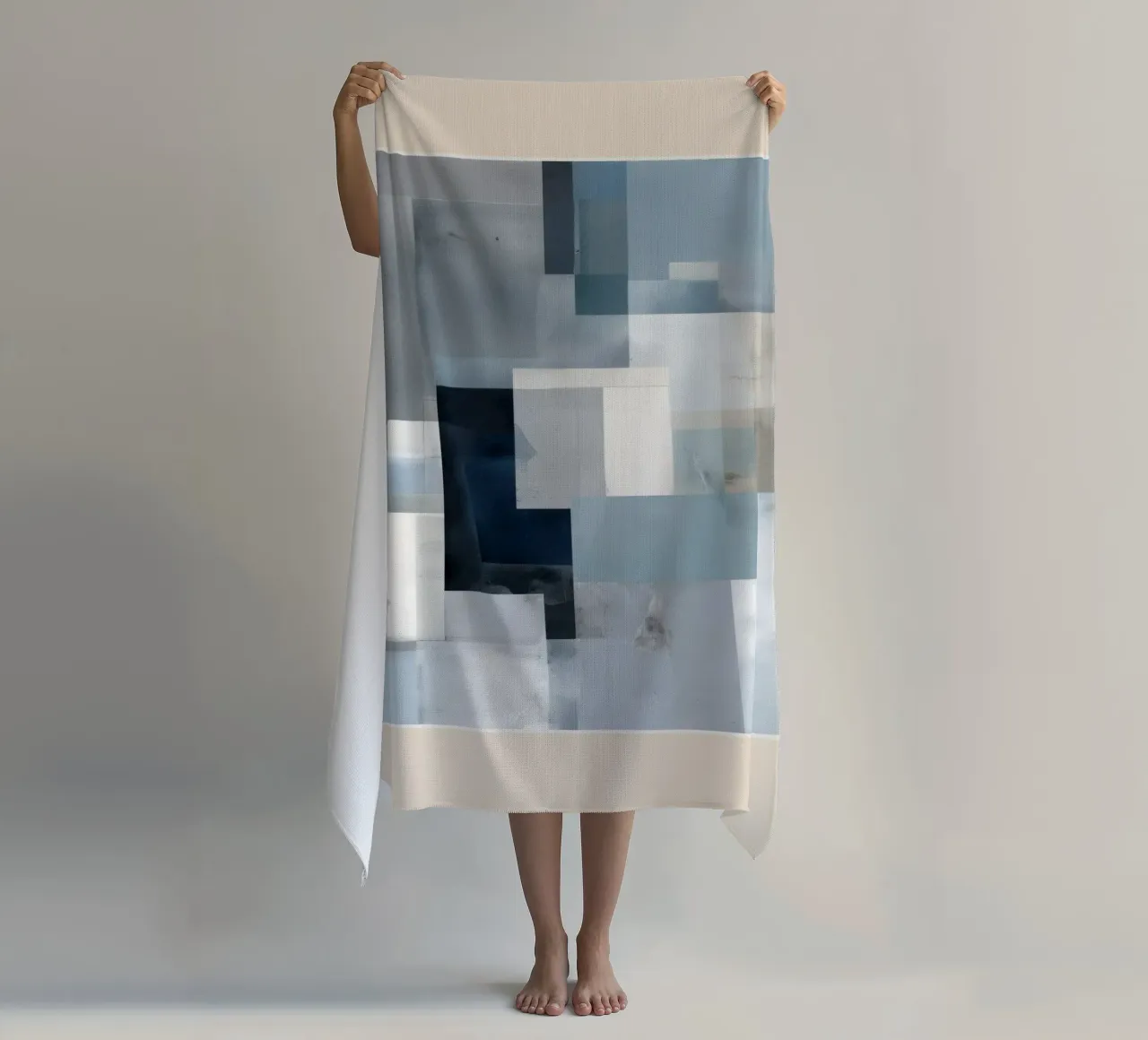 Soft Blue Forms I telo mare da cityart