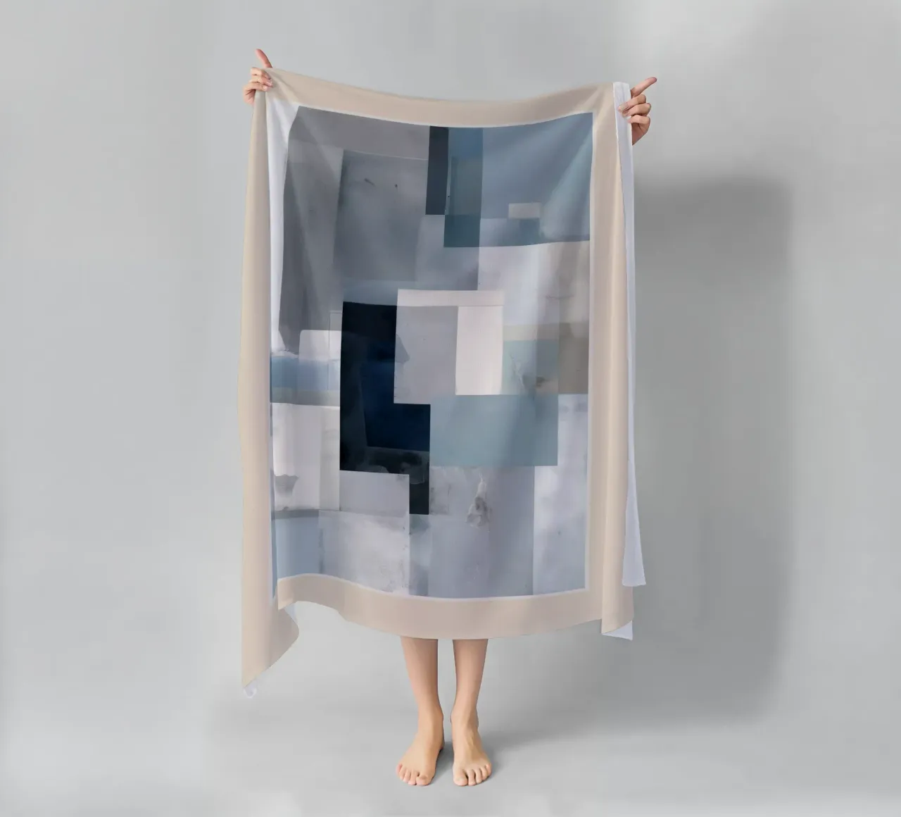 Soft Blue Forms I telo mare da cityart