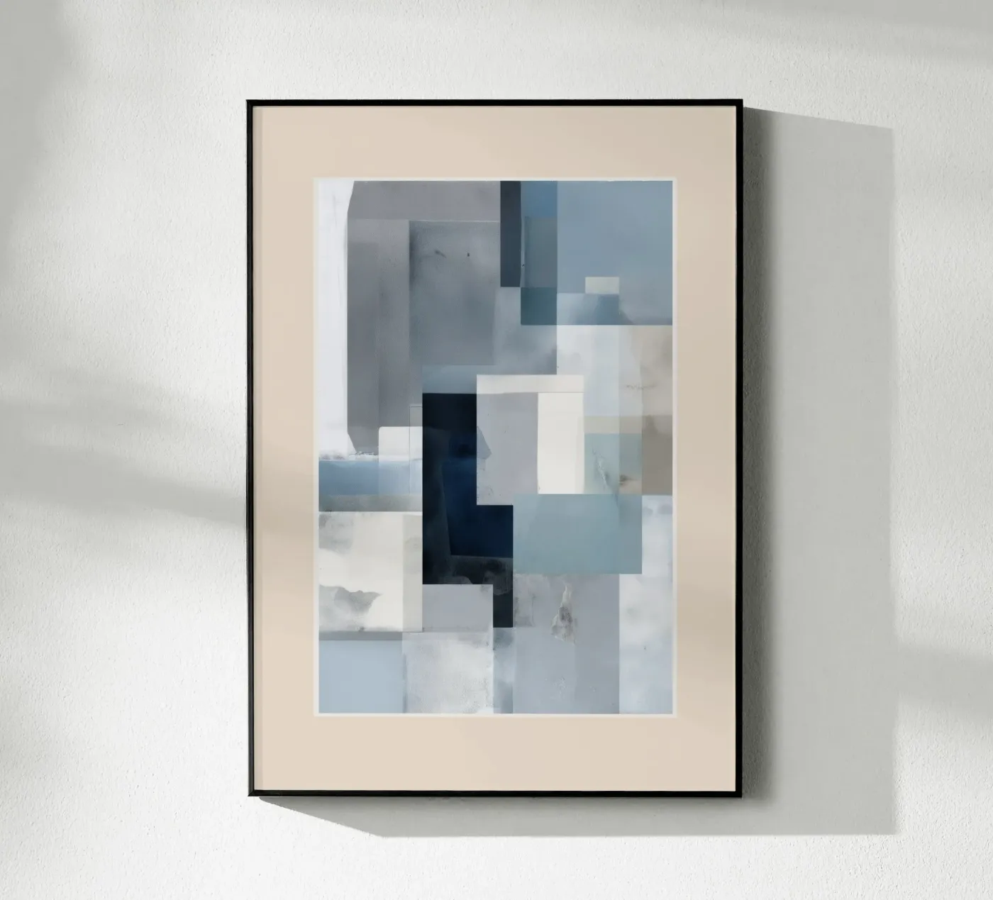 Soft Blue Forms I plexiglas de cityart