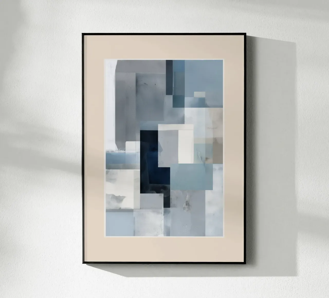 Soft Blue Forms I plexiglass da cityart