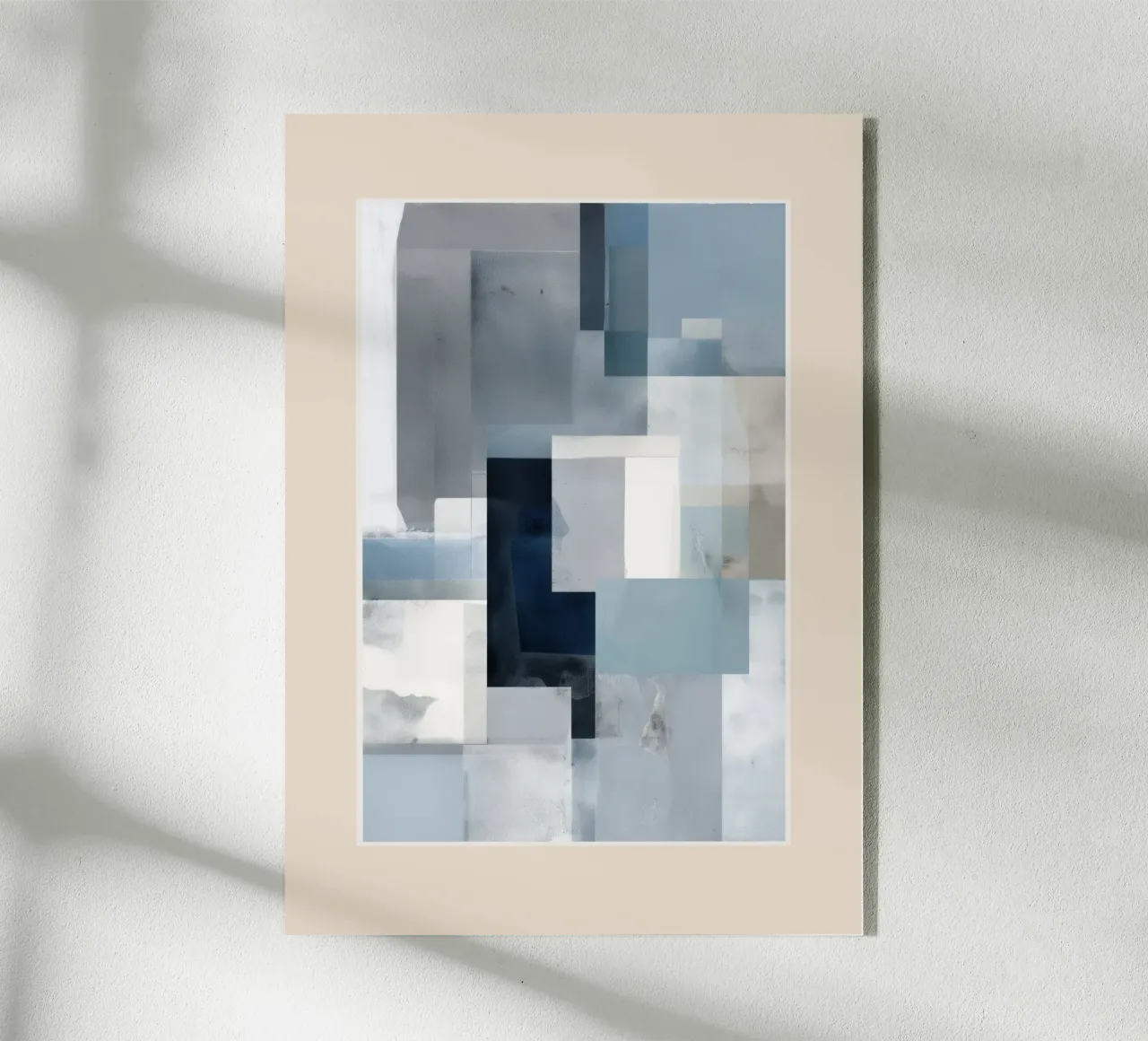 Soft Blue Forms I plexiglass da cityart