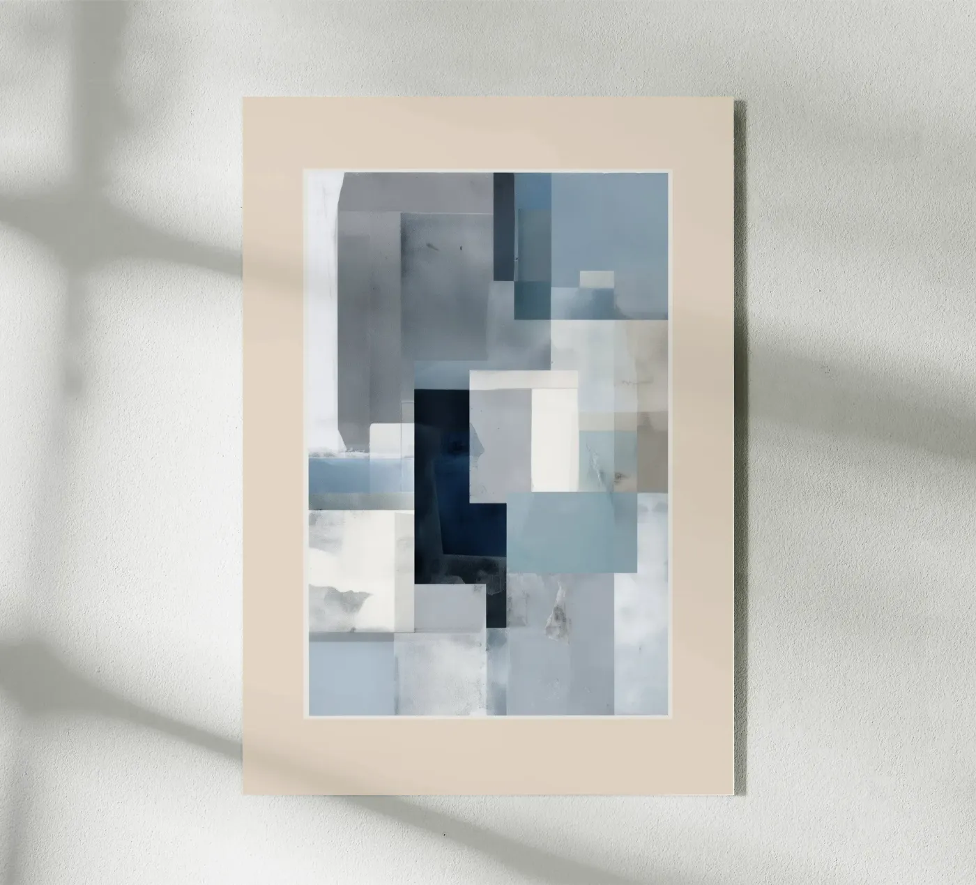 Soft Blue Forms I plexiglas de cityart