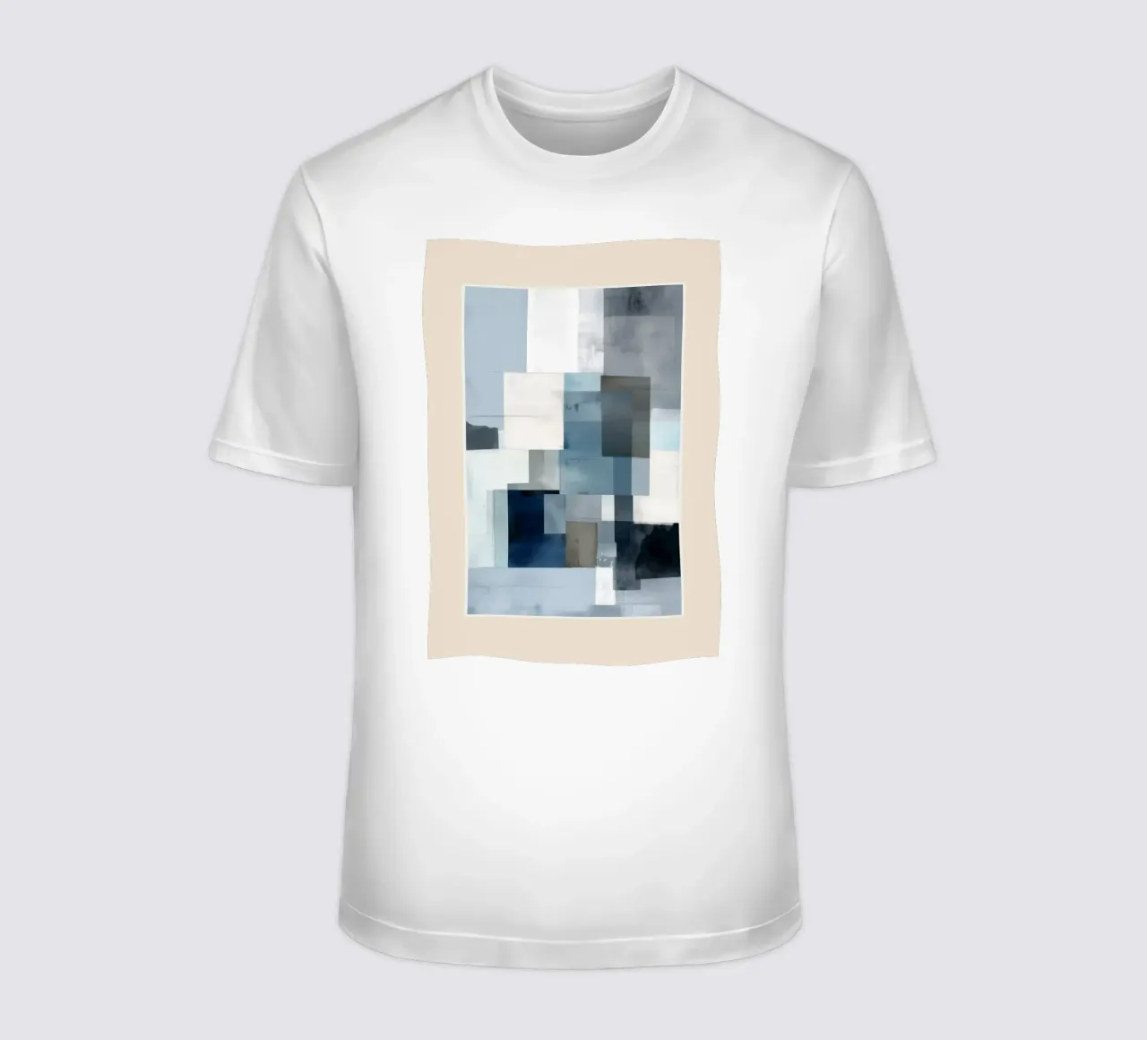 Soft Blue Forms II t-shirt da cityart