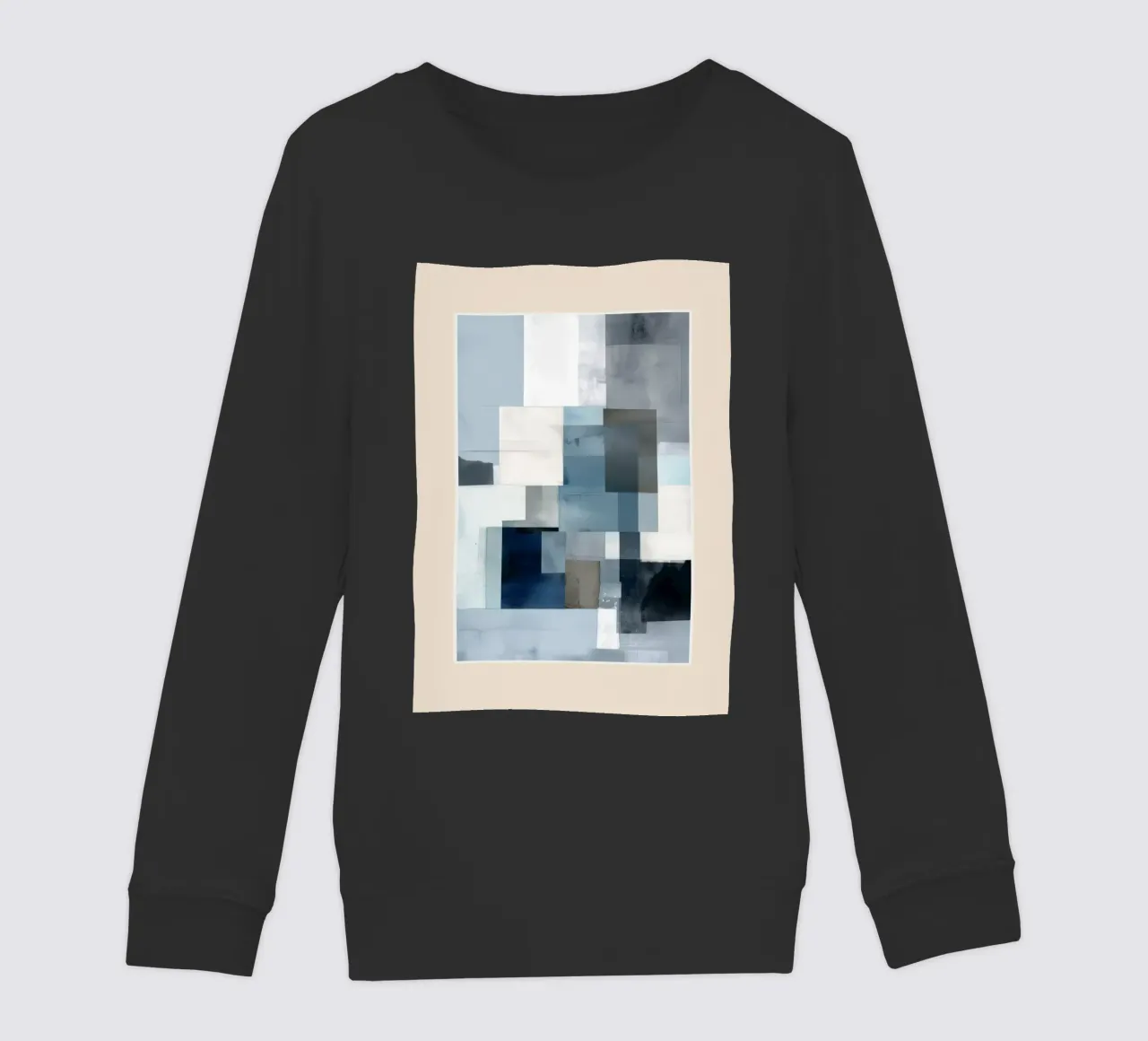 Soft Blue Forms II felpa bambino da cityart