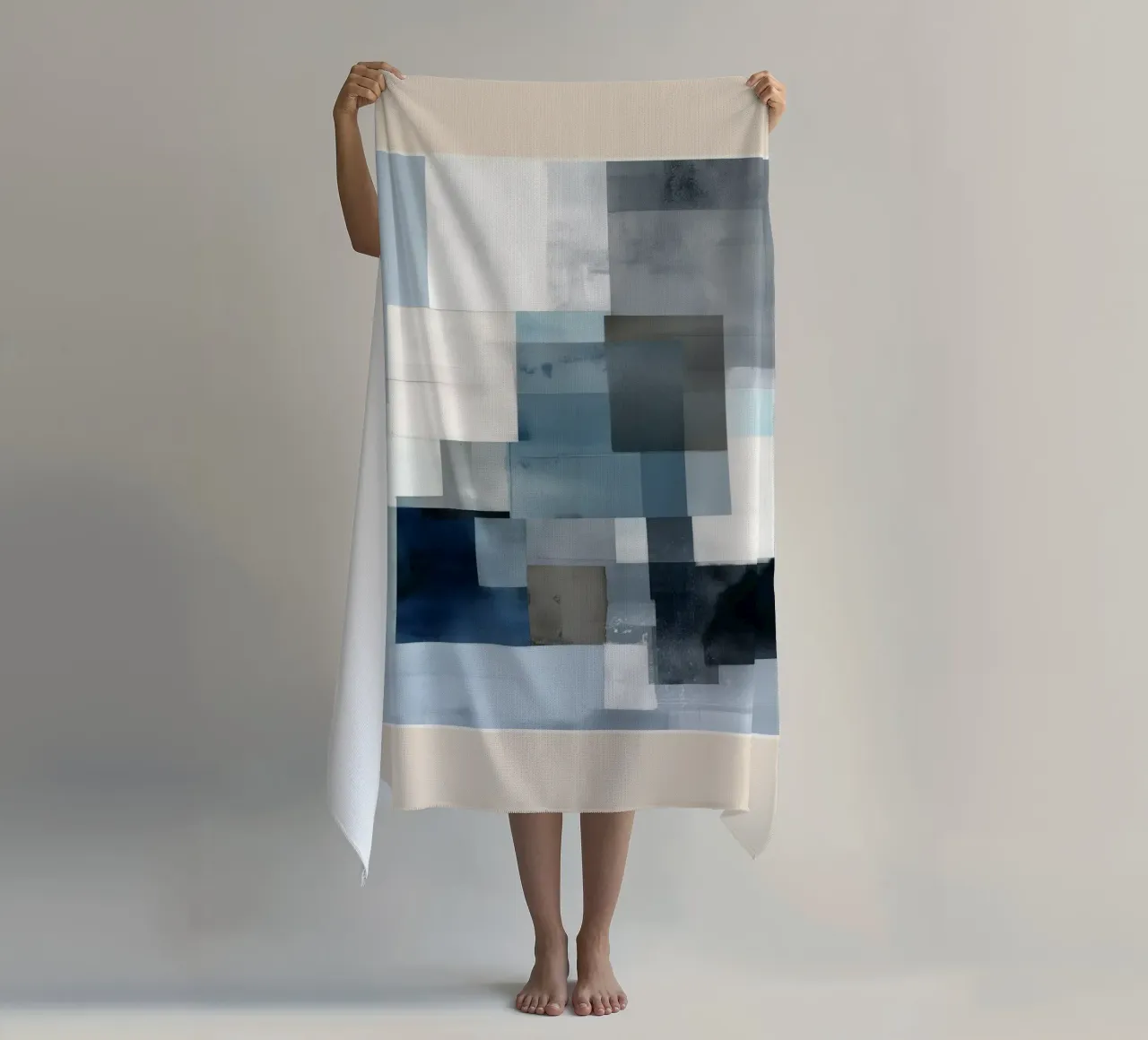 Soft Blue Forms II telo mare da cityart