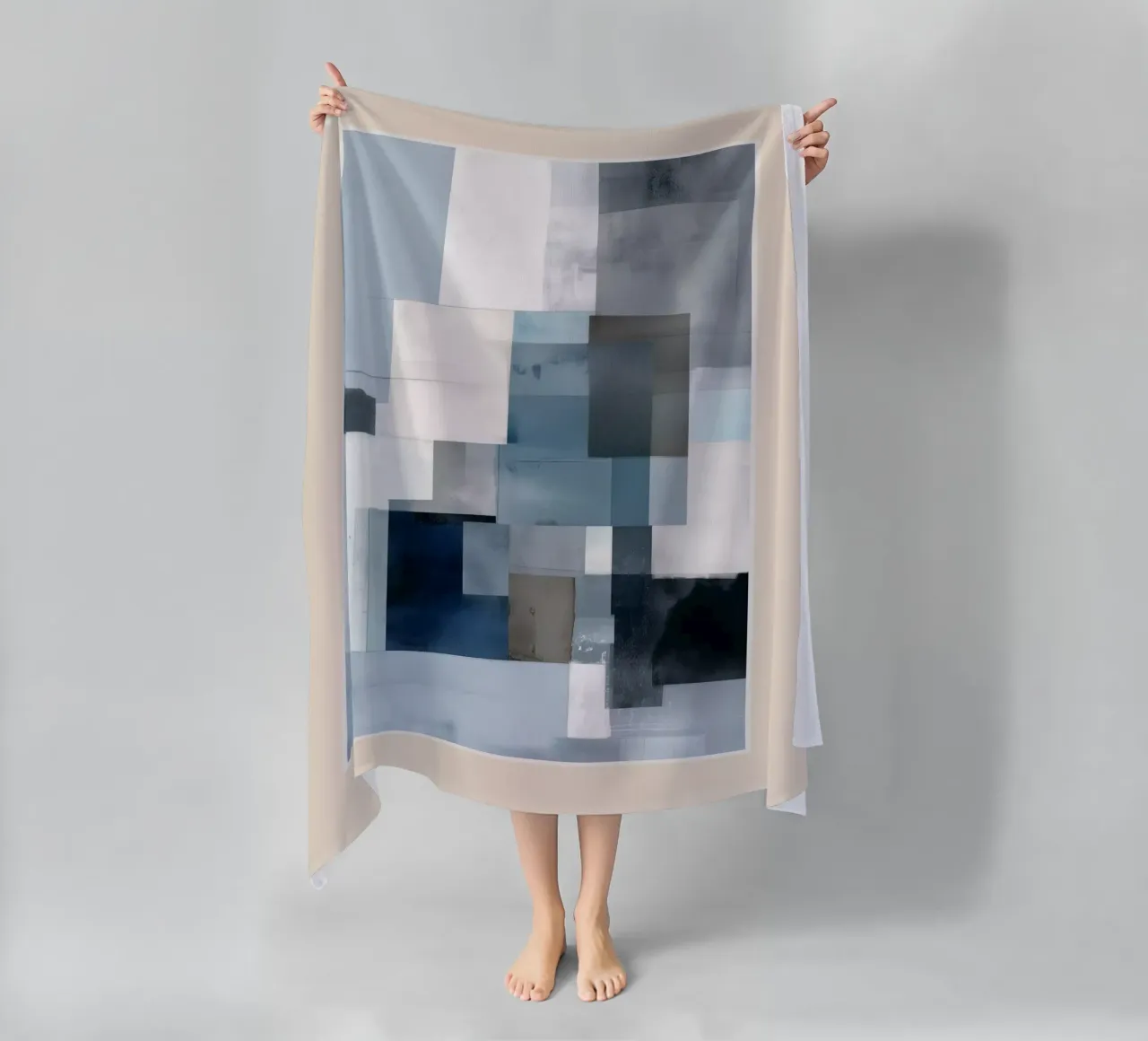 Soft Blue Forms II telo mare da cityart