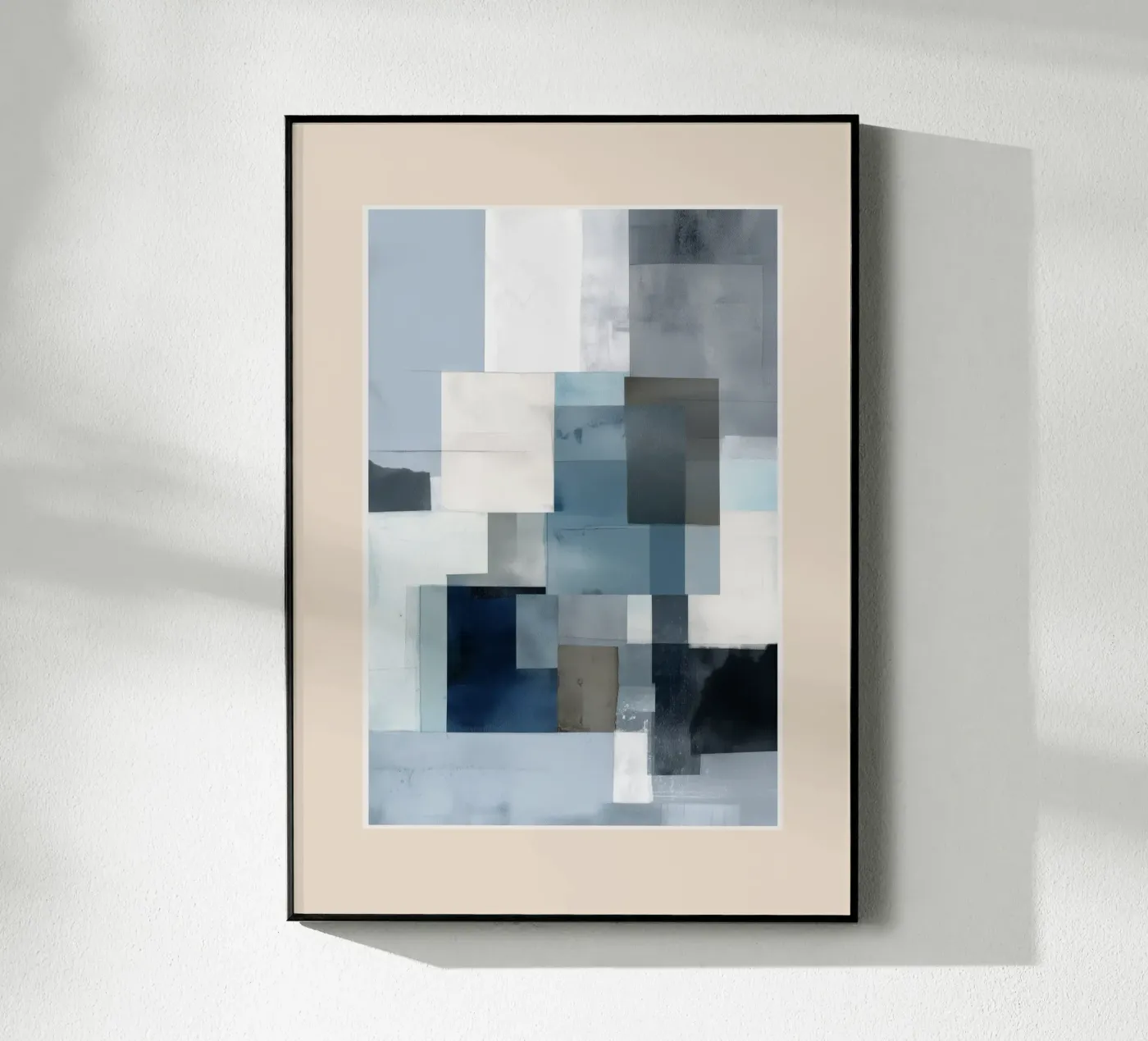 Soft Blue Forms II plexiglas de cityart