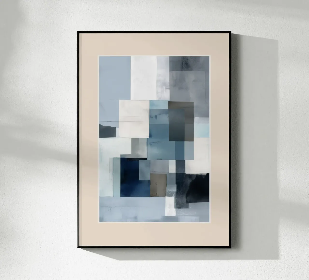 Soft Blue Forms II plexiglass da cityart
