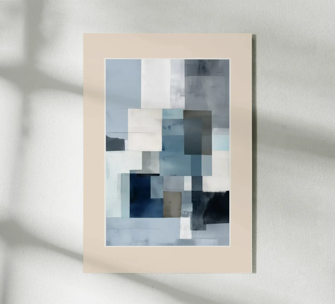 Soft Blue Forms II plexiglas de cityart