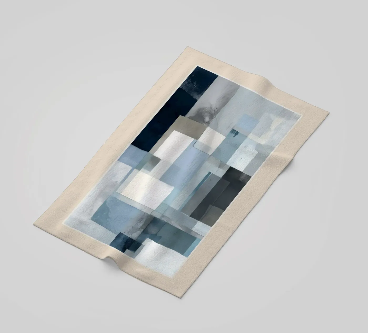 Soft Blue Forms III telo mare da cityart