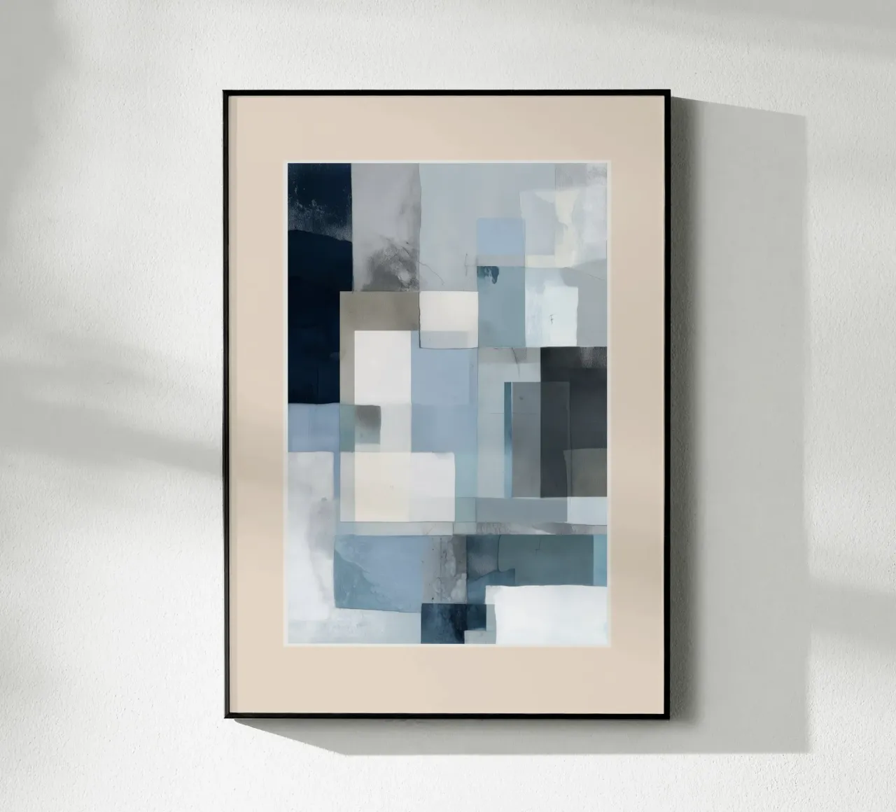 Soft Blue Forms III plexiglass da cityart