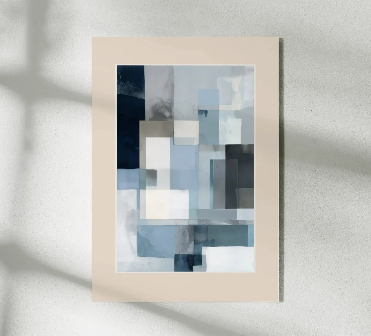 Soft Blue Forms III plexiglass da cityart