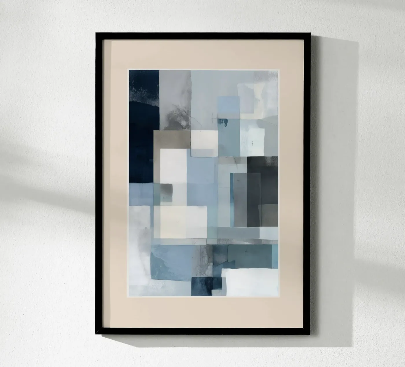 Soft Blue Forms III poster da cityart