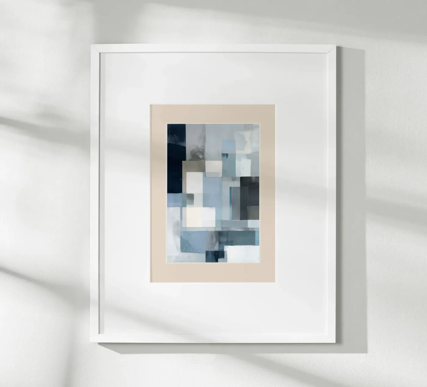 Soft Blue Forms III poster da cityart