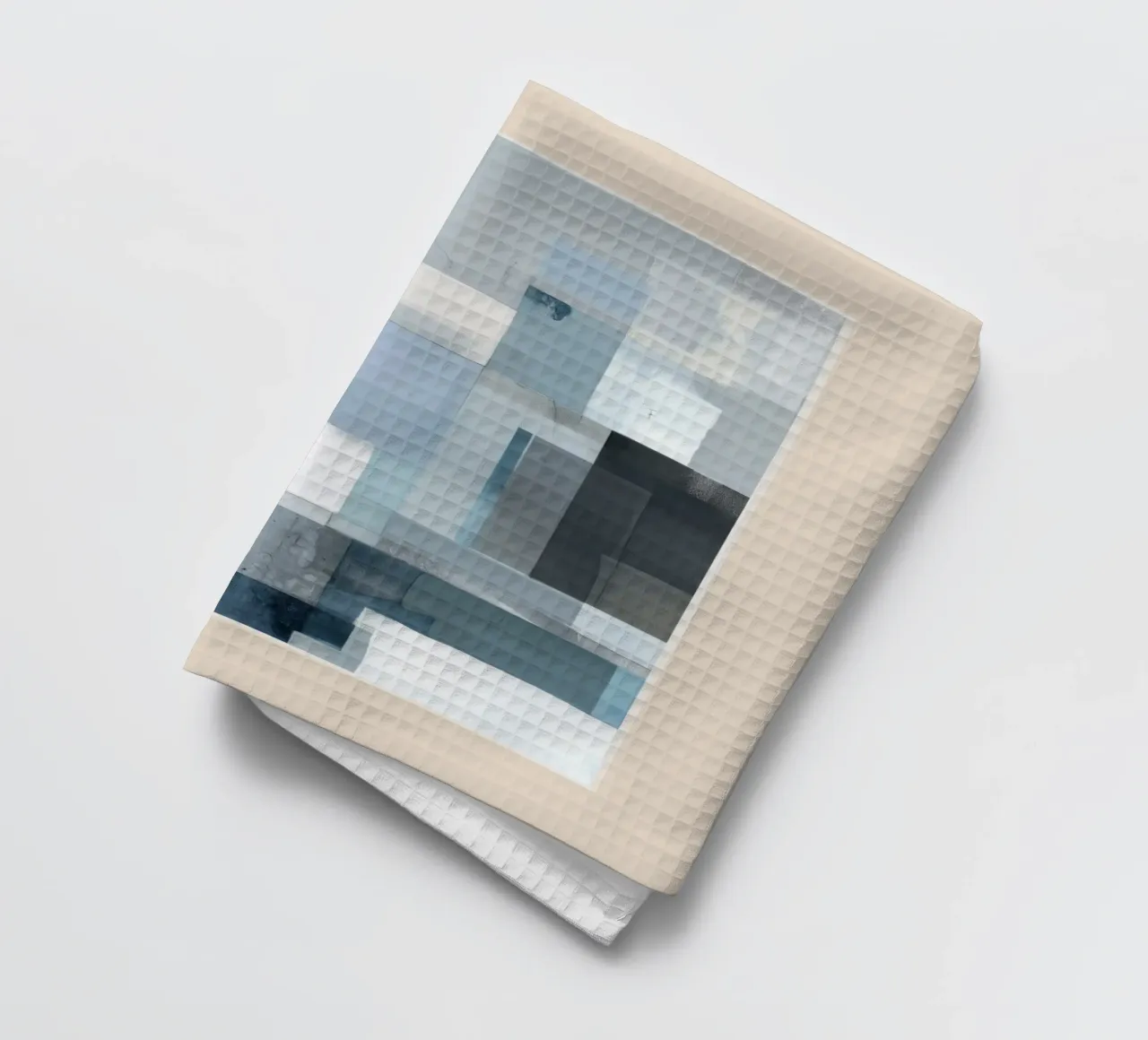 Soft Blue Forms III canovaccio da cucina da cityart