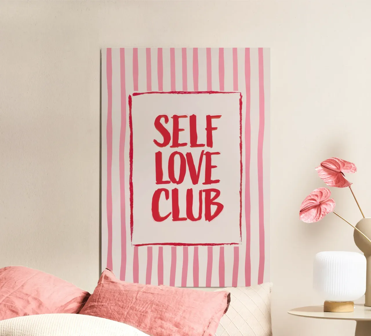 Self Love Club poster da Attaboy Dsgn