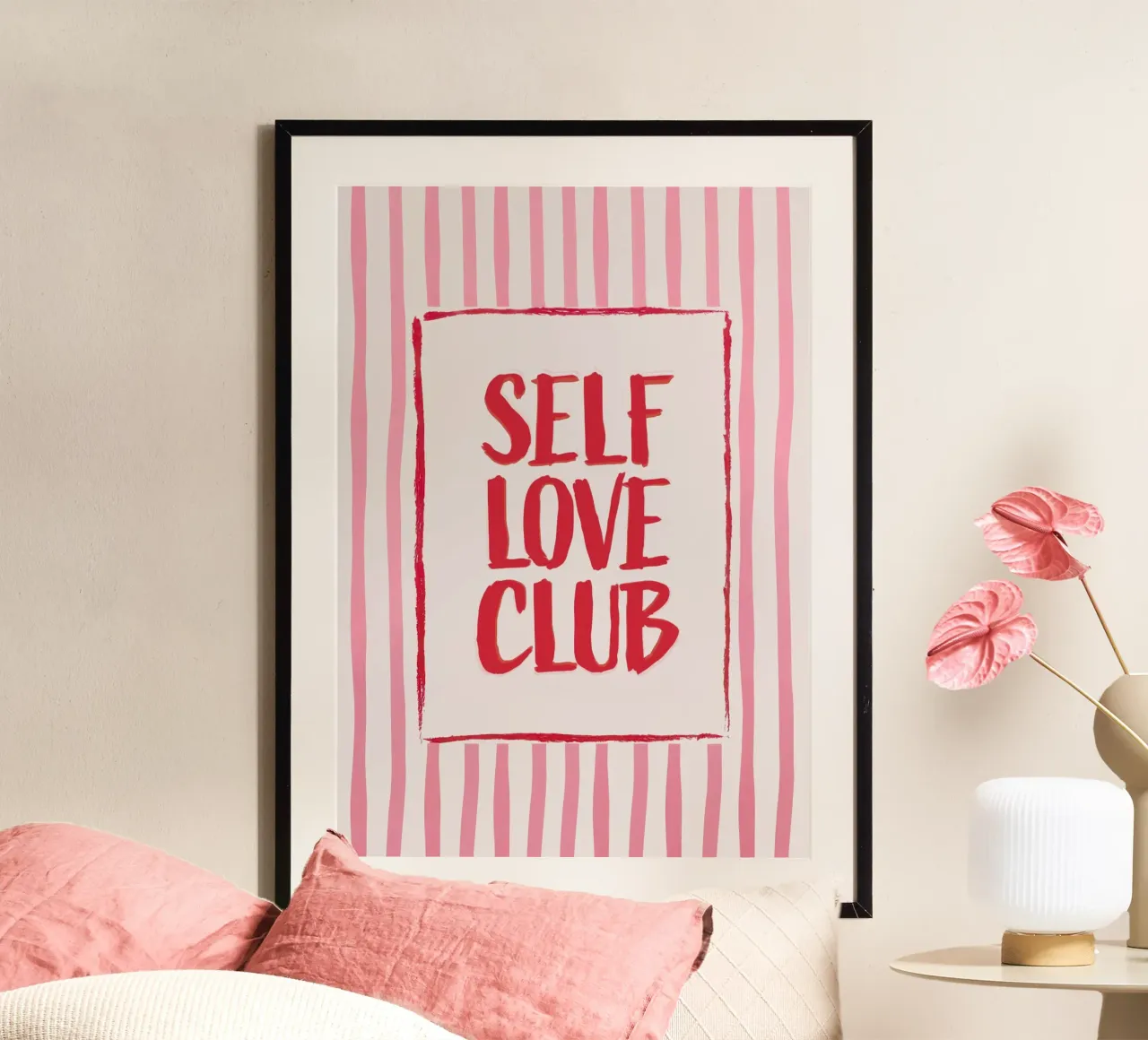 Self Love Club poster da Attaboy Dsgn