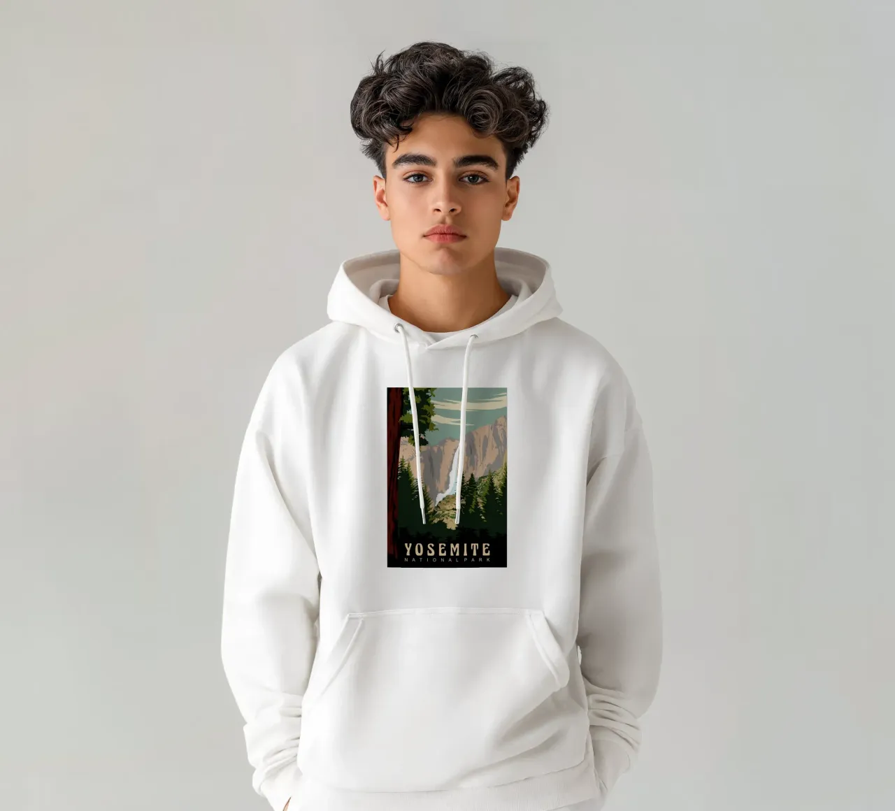 Yosemite I felpa con cappuccio da Morgan Scotts