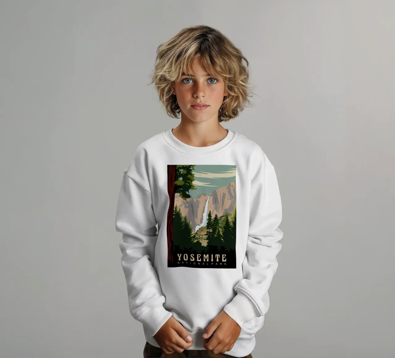 Yosemite I felpa bambino da Morgan Scotts