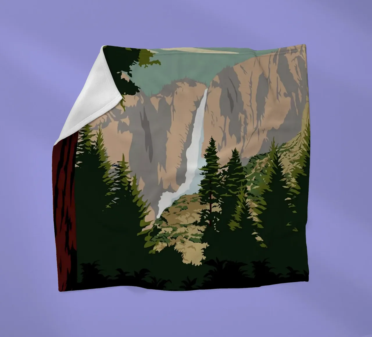 Yosemite I coperta in pile da Morgan Scotts