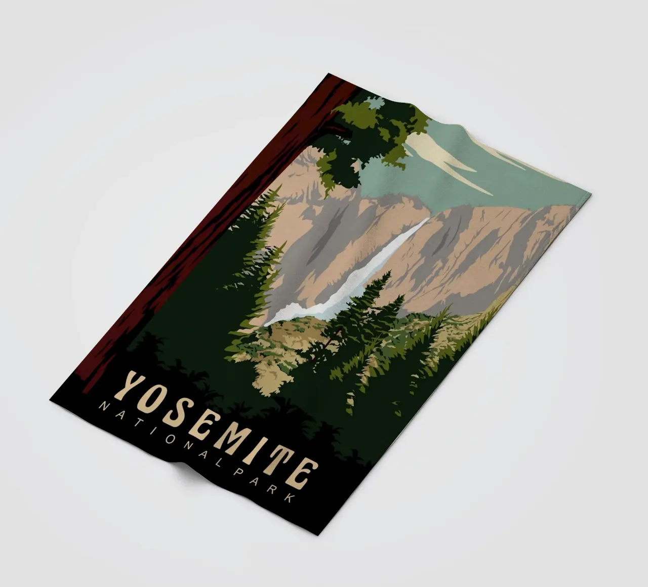 Yosemite I coperta in pile da Morgan Scotts
