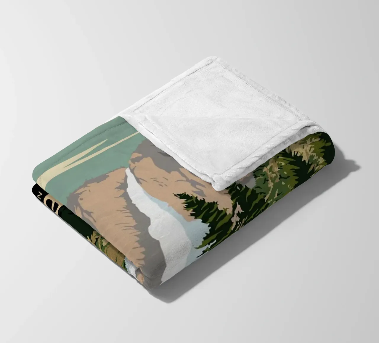 Yosemite I coperta in pile da Morgan Scotts
